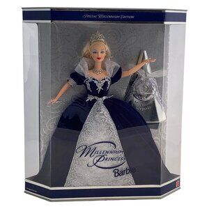 1999 Millennium Princess Barbie - Special Millennium Edition Mattel #24154 NIB